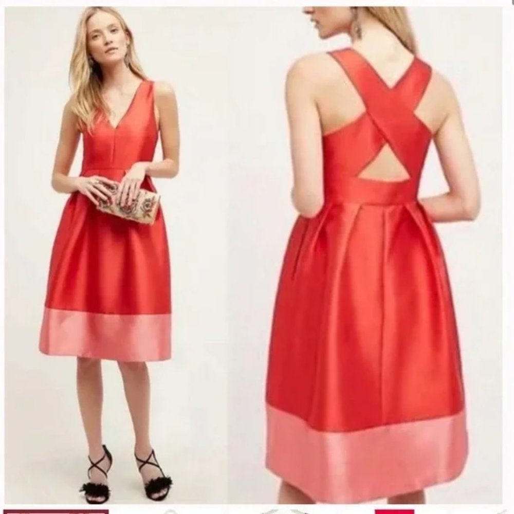 EUC Maeve Parissa Cocktail Dress - Picture 3 of 12
